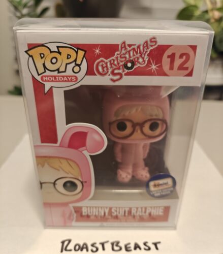 Funko Pop! - A Christmas Story - Bunny Suit Ralphie #12 Flocked Gemini Excl. 480