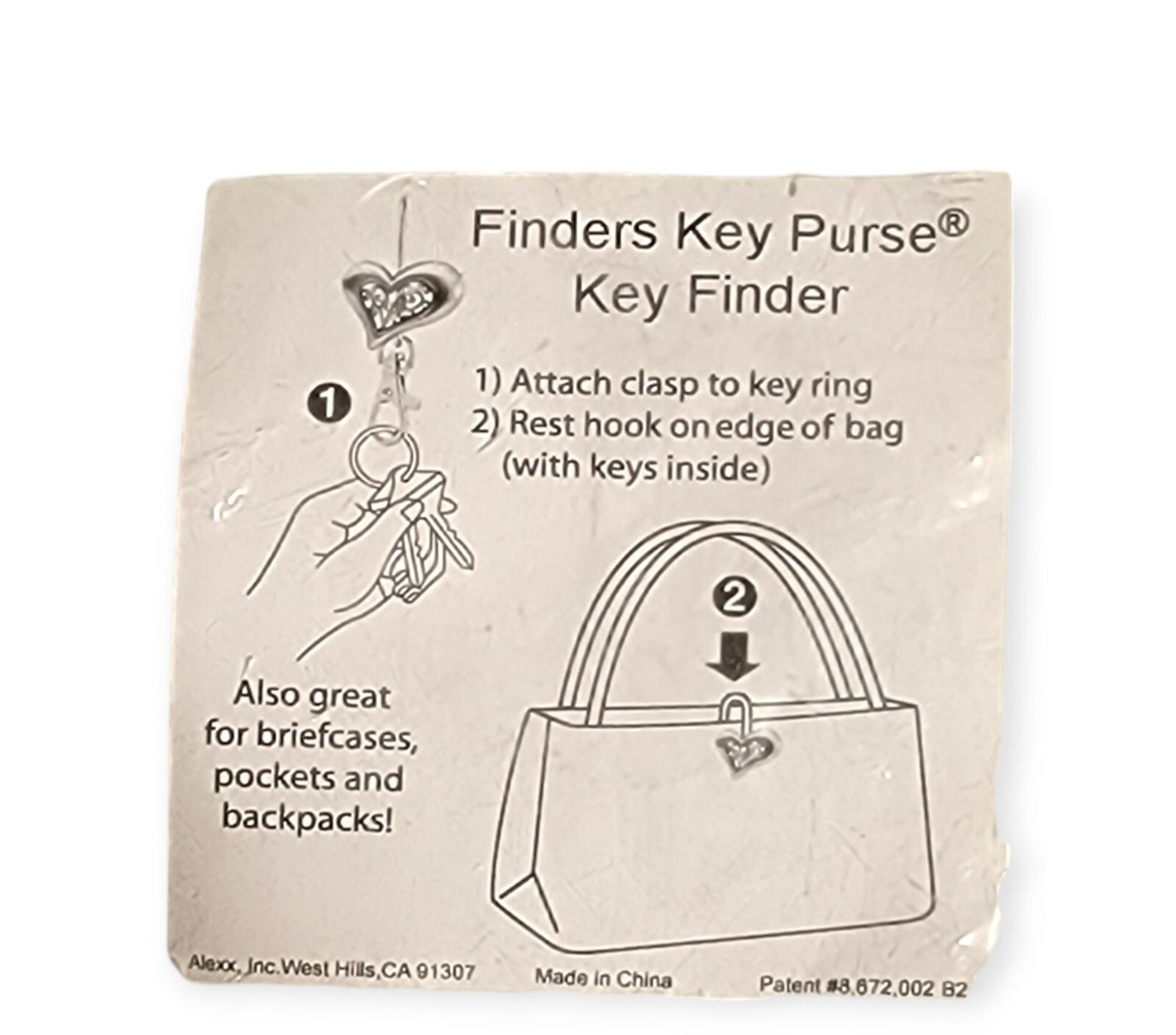 Cross, Believe Key Hook, Metal Handbag Keys Hanger Clip Alexx