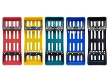 REDLAND Dental Surgical Autoclave Sterilization Plastic 5 Inst. Cassette Box