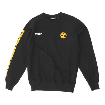 Timberland Nature Needs Heroes Mens Black Staff Sweatshirt
