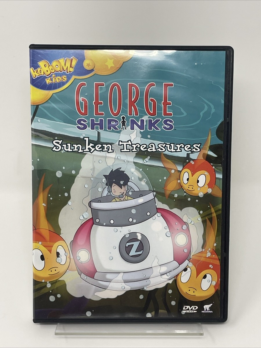 George Shrinks Sunken Treasure DVD Nelvana Kaboom Kids English