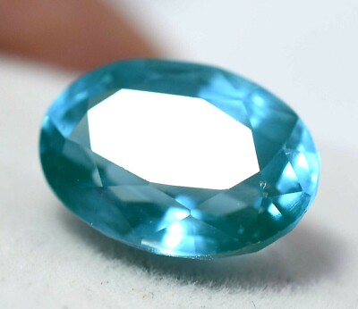 5,65 CT Natürlicher Grandidierit Bläulich Grün GGL Zertifiziert Kissen Weitschnitt Gem