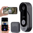 Türklingel Mit Kamera Funkklingel Nachtsicht WIFI 1080P HD Video Ring Doorbell