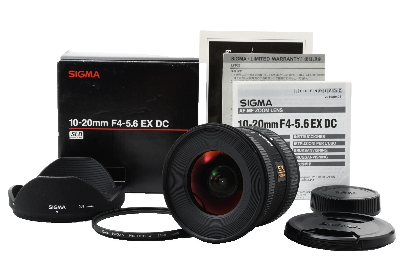 Sigma f/4.5 Wide Angle Camera Lenses for Nikon
