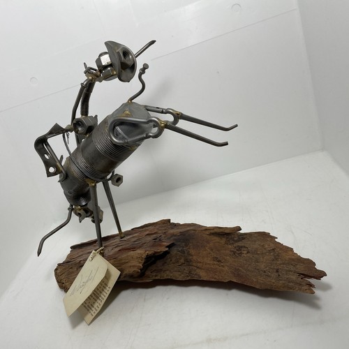 Bill Westfall - Bull Riding - Signierte Nutz & Boltz Skulptur Original Metallkunst - Bild 5 von 9