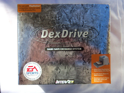 PLAYSTATION DEX DRIVE  GAME EXCHANGE SYSTEM  1998 INTER ACT   NEW