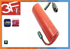 TUBO ARIA COMPRESSA 8MM 8-12-15METRI  COMPRESSORE A SPIRALE FLESSIBILE