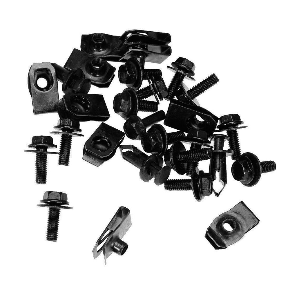 WEISIPU 28Pcs Car Shield Splash Engine Kit Body Screw Bolts Nut Fender Bumper Clip Rivet 76bd4c2c Dce9 419c Ad2f 62cc967bb59a.be563f166da3659a368386c782d3767c