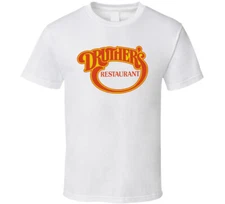 Druther's Classic Retro Fast Food Restaurant Logo Fan Foodie Food T Shirt