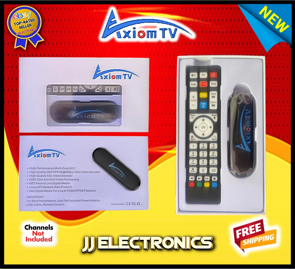 AxiomTV 2024 Quad Core 64 Bit 16GB Memory MaxTV Gold 5G Stick - Image 4 of 4