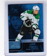 15-16 2015-16 FLEER SHOWCASE JAMIE BENN FLAIR ROW 1 /99 SEAT 13 DALLAS STARS 