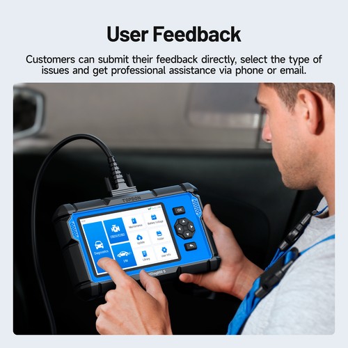 🔥2025 TOPDON AD600S OBD2 Scanner Engine ABS SRS SAS AT TPMS EPB Diagnostic Tool - Picture 13 of 18