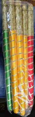 Dandiya Sticks für Garba Hochzeiten Mehndi Dholki 12er Pack