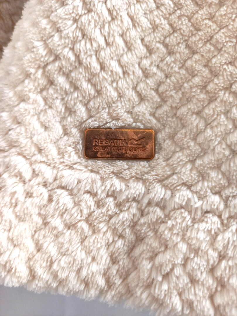 REGATTA Women's cream pullover high neck winter fleece UK size 14 CG