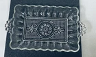 Anchor Hocking #156 Pressed Glass Relish Dish 8 1/4" x 4 3/4"  Vintage