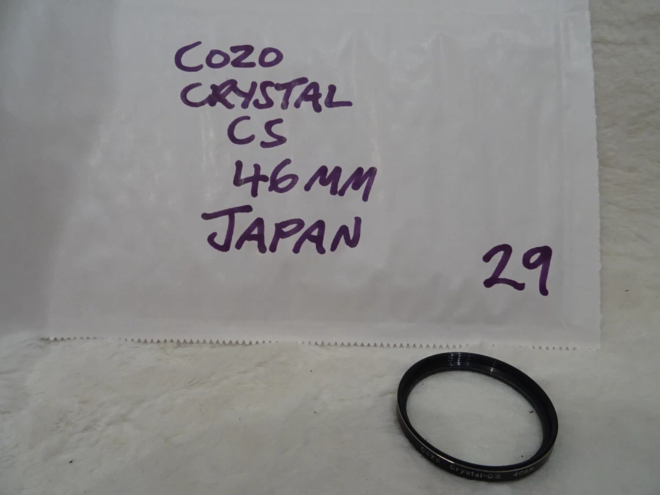 Cozo Crystal C.S. filter 46mm made japan - Image 2 of 2