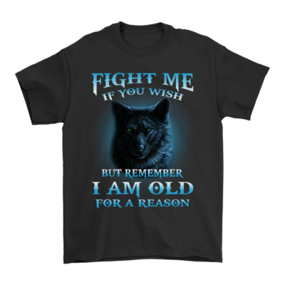#ad #ad Old Man Wolf T Shirt Funny Grandpa Gifts I Am Old For A Reason Attitude Apparel $21.95
