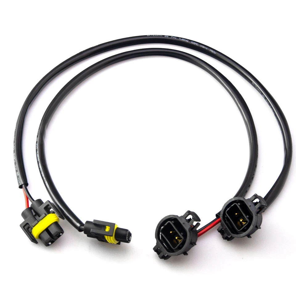 5202 PSX24W H16 a H11 H8 H9 conversión extensible arnés cable enchufe para GMC Foto 2 de 4