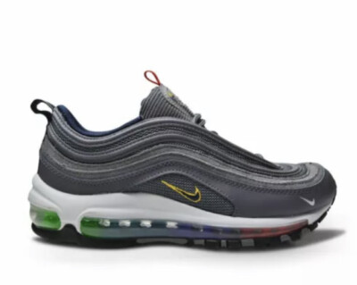 Junior Nike Air Max 97 EOI (GS) DD2002 001 Light Graphite Obsidian Black UK 4
