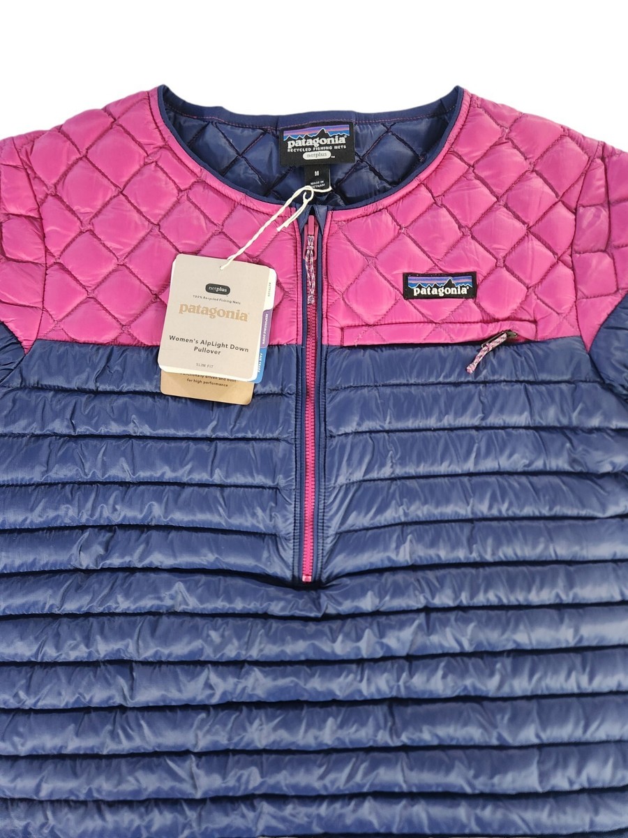 Patagonia AlpLight Down Pullover Slim Fit Jacket Sound Blue Patagonia AlpLight Down Pullover Slim Fit Jacket Sound Blue
