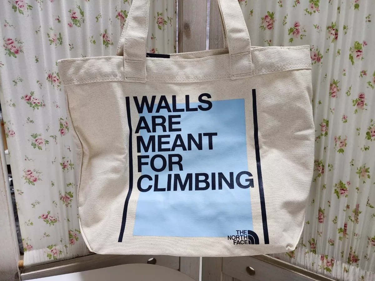 The North Face Canvas Tote Bag Large Print Cotton eBay