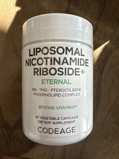 Liposomal Nicotinamide Riboside+, 60 Vegetable Capsules. New And Sealed.