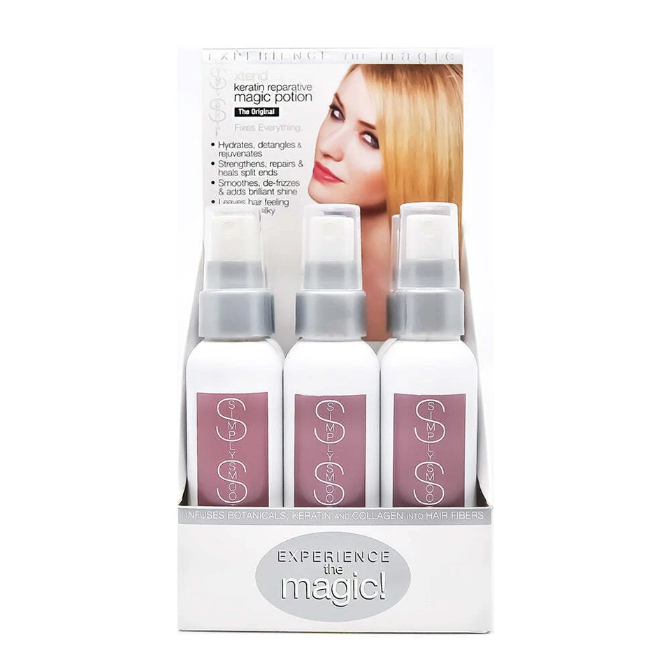 Poción mágica reponedora de queratina Simply Smooth Xtend 2 OZ - Juego de 18 Foto 2 de 4