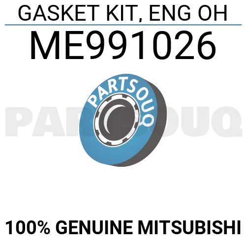 ME991026 Genuine Mitsubishi GASKET KIT, ENG OH | eBay