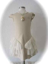 no added sugar 💛SALE % gorgeous dress gold ruffle tulle 4Y 98 104 new NP €74