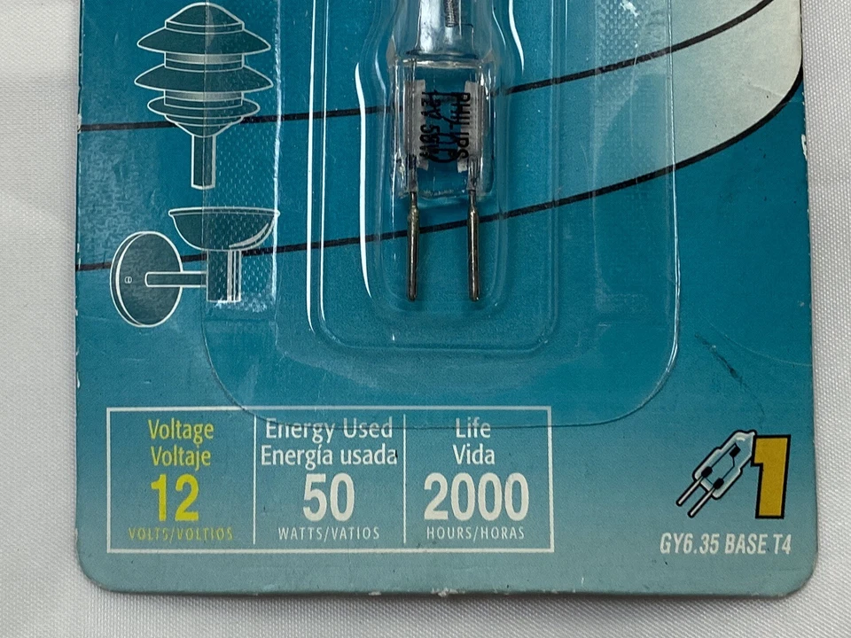 Philips Landscape and Accent 50W T4 Bi-pin Base 12-Volt Light Bulb - Image 4 of 4