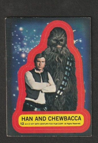 1977 Star Wars oder 1980 Empire Stikes Back Sticker komplett Ihr Set N24 - Bild 2 von 18