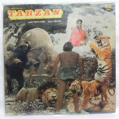 Tarzan LP Vinyl Record Bappi Lahiri Bollywood Hindi Soundtrack
