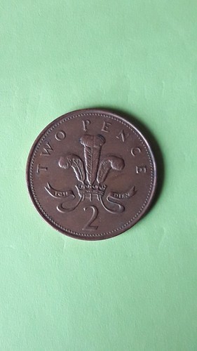 1 Münze Großbritannien  Two Pence 1999 gelaufen "gut" - Bild 2 von 2