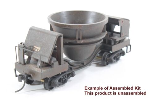 HO Walthers Slag Bucket Car #227 Unassembled Kit - Picture 1 of 5
