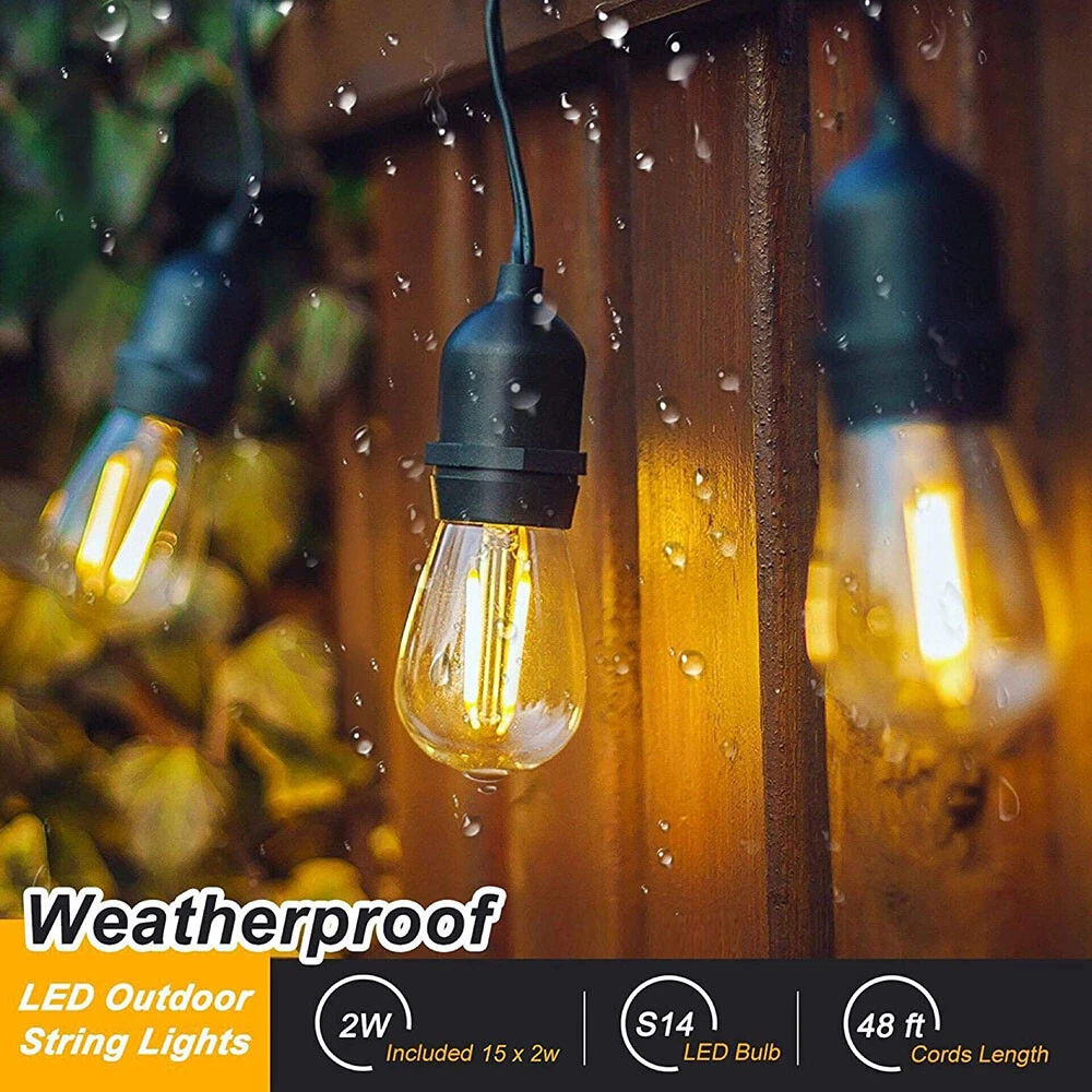 Dimmable led 2024 patio lights