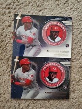 2020 Topps Series 2 Coin Medallion Aristides Aquino SP Black (100/199) & Base ! 
