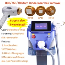 Diode Laser 755nm 808nm 1064nm Permanent Hair Removal Machine Painless Face Body