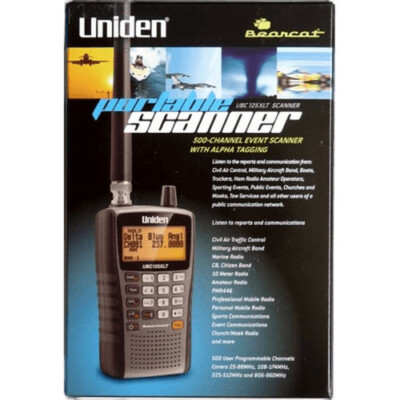Uniden UBC-125XLT 500 Channel Handheld Scanner for sale online | eBay