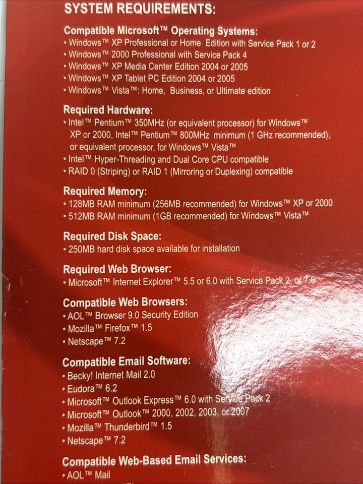 PC-cillin Internet Security For Windows 7, Vista, XP Dell P/N - T3VT2 / 08V20J - Image 4 of 4