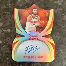 2021-22 Panini Crown Royale Royal Signatures Auto Frank Kaminsky /49 Suns