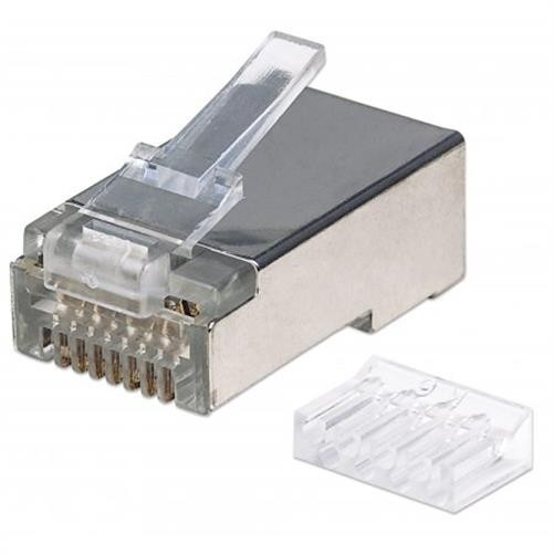 Intellinet RJ45-Modularstecker Cat6 2-Punkt-Aderkontaktierung Litzendraht 7290₽