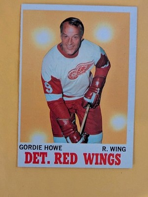 1970-71 Topps - Gordie Howe #29. Nrmt O/C