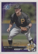 2017 Bowman Draft Chrome Purple Refractor 221/250 Will Craig #BDC-189 0c6