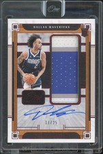 Dereck Lively II 2023-24 Panini One and One Rookie Jersey Auto Red #/25 RPA