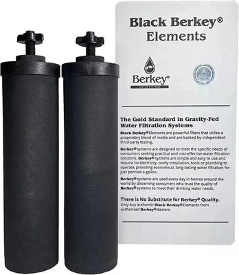 Authentic Berkey BB9-2 Black Filter Elements Long Life Water Purifier New