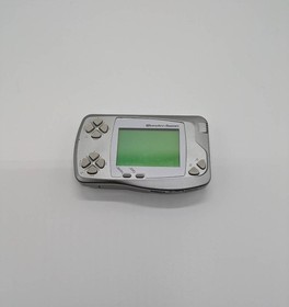Bandai WonderSwan Console SW-001 Silver 1999 Monochrome Model Japan Limited