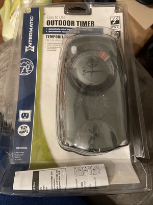 Intermatic HB300RCL 12 Amp 1/3 HP MOTOR  1500 W Outdoor Mechanical Timer 24 HR