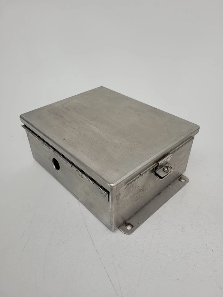 Caja de acero inoxidable tipo Hoffman 10x8x4 4/4x - opción al día siguiente Foto 2 de 4