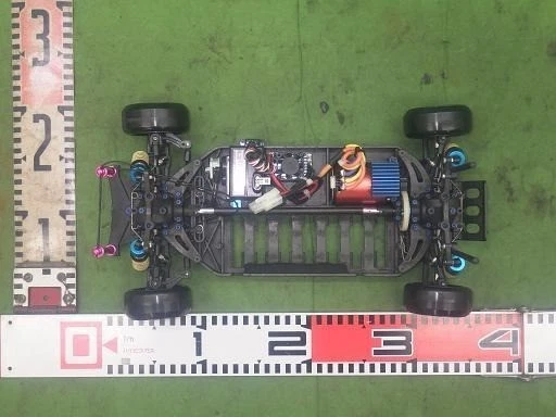 Team Associated 1/10 RC TC3 Car with Electronics and Transmitter - Image 3 of 4