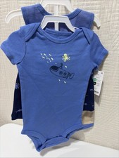 Carters Baby Boy 3 Piece Short Outfit Size 6 Months New